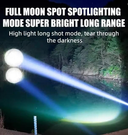 Mini Rechargeable Portable Camping Laser Flashlight